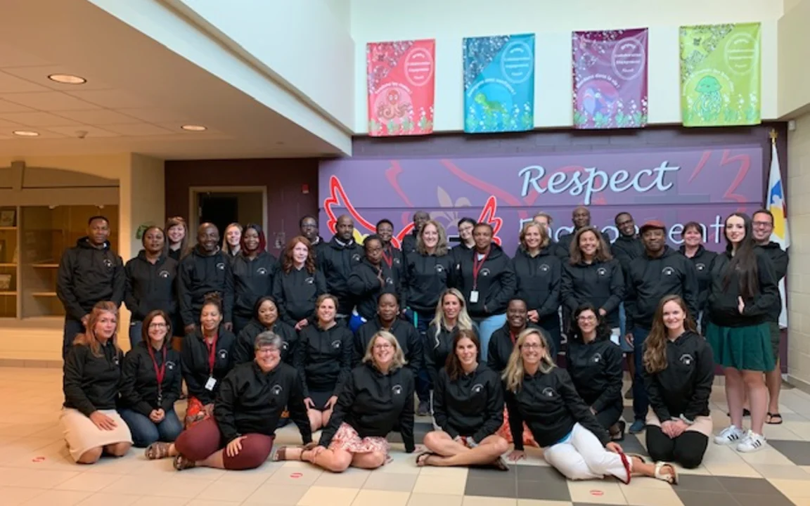L'équipe-école de Saint-Rémi au 10e anniversaire 